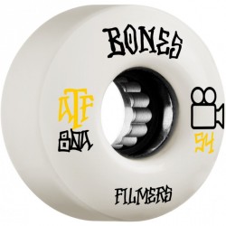 ROUES BONES ATF FILMERS 54MM 80A - WHITE 
