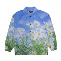VESTE RIPNDIP TRIPLET FIELDS COACH JACKET - BLUE