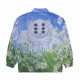 VESTE RIPNDIP TRIPLET FIELDS COACH JACKET - BLUE