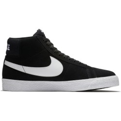CHAUSSURES NIKE SB ZOOM BLAZER MID - BLACK WHITE