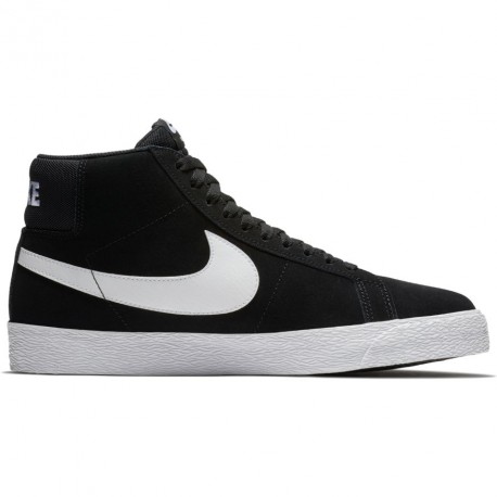 CHAUSSURES NIKE SB ZOOM BLAZER MID - BLACK WHITE