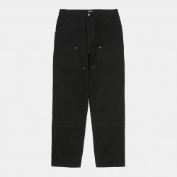 PANTALON CARHARTT WIP DOUBLE KNEE - BLACK RINSED