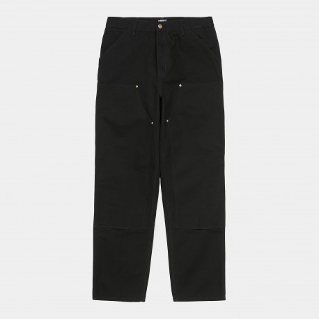 PANTALON CARHARTT WIP DOUBLE KNEE - BLACK RINSED