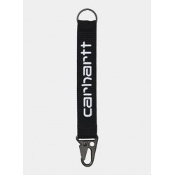JADEN PORTE CLES CARHARTT WIP - BLACK/WHITE 