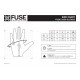 GANTS FUSE OMEGA TURBO - BLACK 