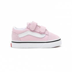 CHAUSSURES VANS OLD SKOOL V ENFANT - LILAC SNOW TRUE WHITE