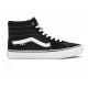 CHAUSSURES VANS SKATE SK8-HI - BLACK WHITE 