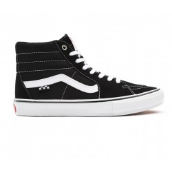 CHAUSSURES VANS SKATE SK8-HI - BLACK WHITE 