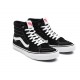 CHAUSSURES VANS SKATE SK8-HI - BLACK WHITE 