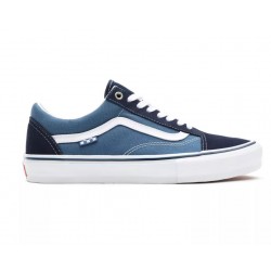 CHAUSSURES VANS OLD SKOOL SKATE - NAVY WHITE