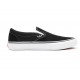 CHAUSSURES VANS SLIP ON SKATE - BLACK WHITE