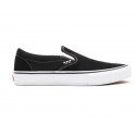 CHAUSSURES VANS SLIP ON SKATE - BLACK WHITE