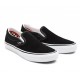 CHAUSSURES VANS SLIP ON SKATE - BLACK WHITE