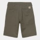 SHORT CARHARTT WIP MASTER - MOORE RINSED