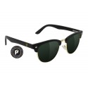LUNETTES GLASSY MORRISON PREMIUM POLARIZED - BLACK GOLD GREEN LENS
