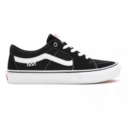 CHAUSSURES VANS SK8-LOW SKATE - BLACK WHITE