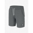 SHORT PICTURE ORGANIC AUGUSTO - DARK GREY MELANGE