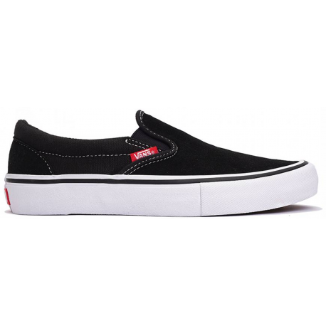 vans slip on pro black gum