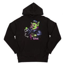 SWEAT WKND OVERSEER HOODIE - BLACK 