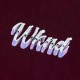 T-SHIRT WKND AIRBRUSH LS - MAROON 