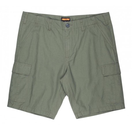 SHORT SANTA CRUZ DEFEAT WORKSHORT - MILITARY GREEN