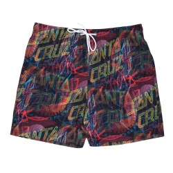 BOARDSHORT SANTA CRUZ NO PATTERN SWIMSHORT - BLACK