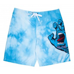 BOARDSHORT SANTA CRUZ TIE DYE HAND BOARDIE - BLUE TIE DYE