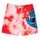 BOARDSHORT SANTA CRUZ TIE DYE HAND BOARDIE - RED TIE DYE
