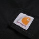 SHORT CARHARTT AVIATION - COTTON BLACK RINSED