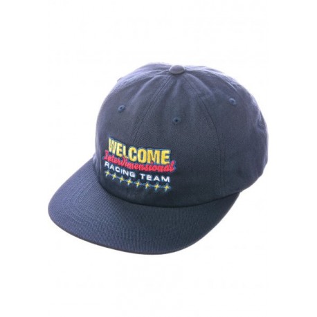 CASQUETTE WELCOME RACE SNAPBACK HAT - NAVY 