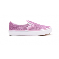 CHAUSSURES VANS COMFYCUSH SLIP ON GLITTER - ORCHID TRUE WHITE