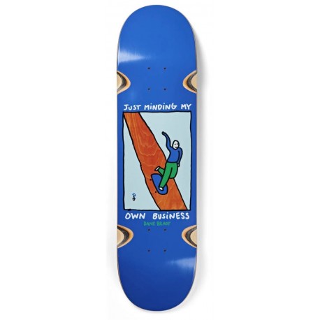 BOARD POLAR JUST MINDING MY OWN BUSINESS WHEEL WELLS DANE BRADY - 8.25