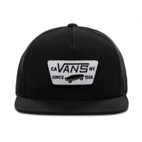 CASQUETTE VANS FULL PATCH BOYS - TRUE BLACK