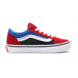 CHAUSSURES VANS OLD SKOOL JUNIOR - CHILI PEPPER NAUTICAL BLUE