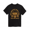 T-SHIRT KID VANS ORIGINAL GRIND - BLACK