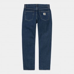 PANTALON CARHARTT WIP PONTIAC - BLUE STONE WASHED 