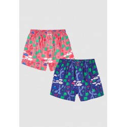 CALECONS LOUSY LIVIN DINOS 2 PACK - LAVA