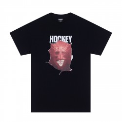 T-SHIRT HOCKEY FIREBALL - BLACK