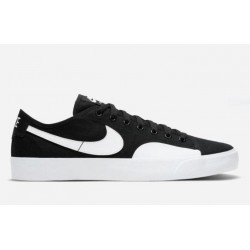 CHAUSSURE NIKE SB BLAZER COURT - BLACK WHITE 
