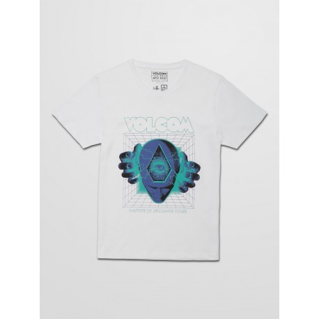 T-SHIRT VOLCOM MAX LOEFFLER FA YOUTH - WHITE