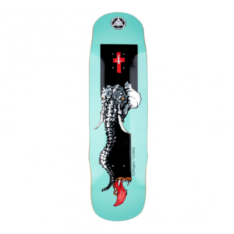 BOARD WELCOME DANIEL VARGAS EFFIGY TUSK TEAL SILVER - 8.8