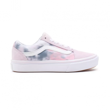 Chaussures Vans Old Skool V Enfant - Lilac Snow True White