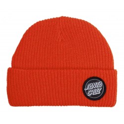 BONNET SANTA CRUZ OUTLINE DOT - ROUGE