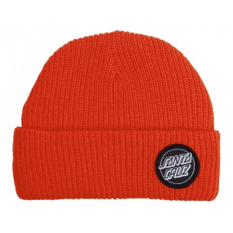 BONNET SANTA CRUZ OUTLINE DOT - ROUGE