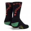 CHAUSSETTE HUF X JENKEM THE PORTAL - BLACK 