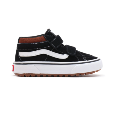 CHAUSSURES VANS SK8 MID REISSUE V MTE JUNIOR - BLACK TORTOISE SHELL