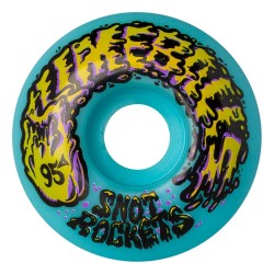 ROUES SANTA CRUZ SLIME BALLS SNOT ROCKETS BLUE 53MM 95A