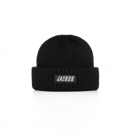 BONNET JACKER TEAM SHORT BEANIE - BLACK