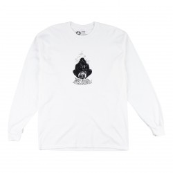 T-SHIRT WELCOME CRYSTAL BASIC LS TEE - WHITE