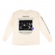 T-SHIRT WELCOME HOTLINE 2 GARMENT-DYED LS TEE - BONE